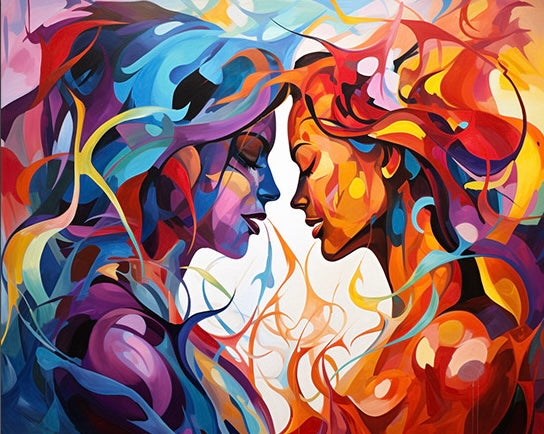 Paint by Numbers Kit Abstract Woman