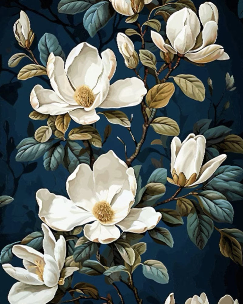 Paint by Numbers Kit Flowers