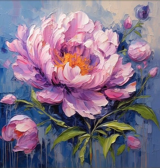 Paint by Numbers Kit Blooming Flowers