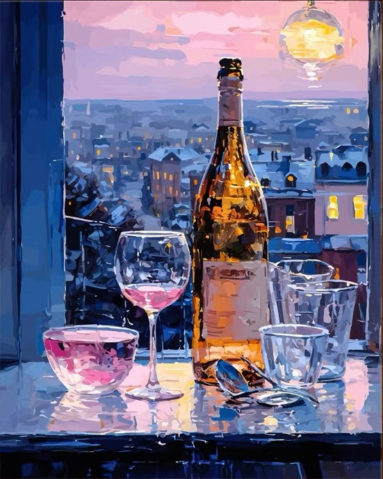 Paint by Numbers Kit Nightscape