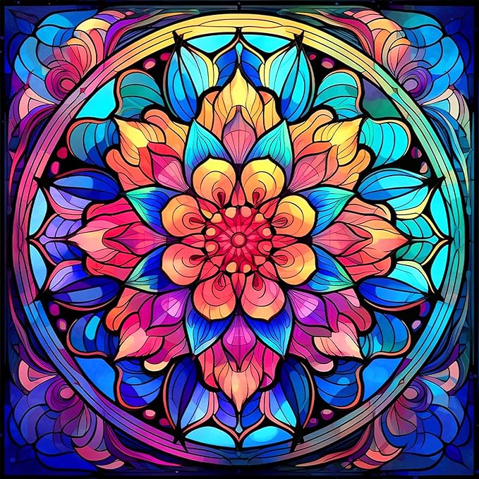 Paint by Numbers Kit Mandala