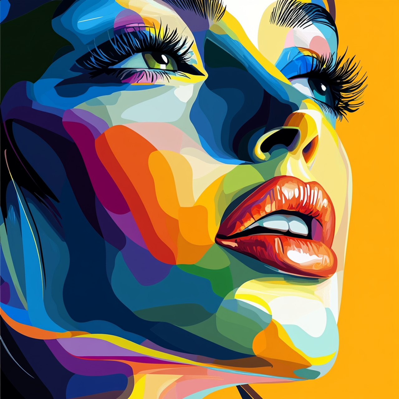 Paint by Numbers Kit Abstract Woman