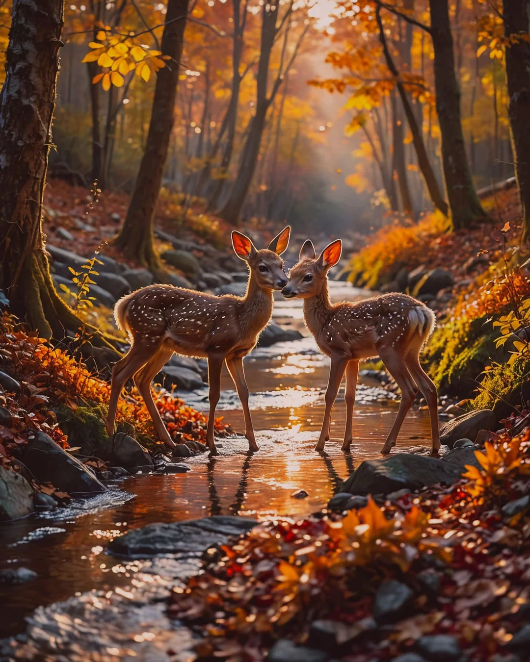 Paint by Numbers Kit Deers