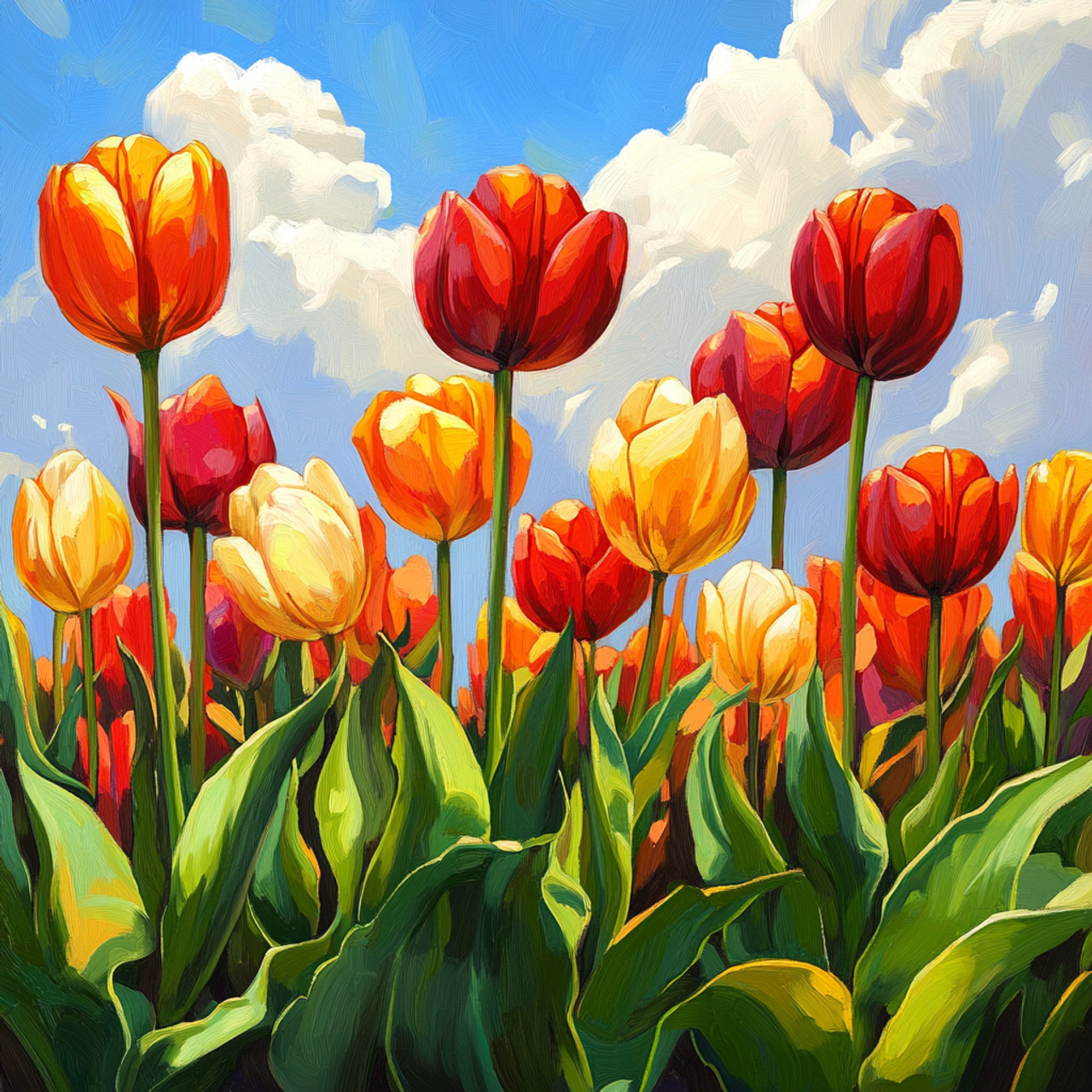 Paint by Numbers Kit Tulip