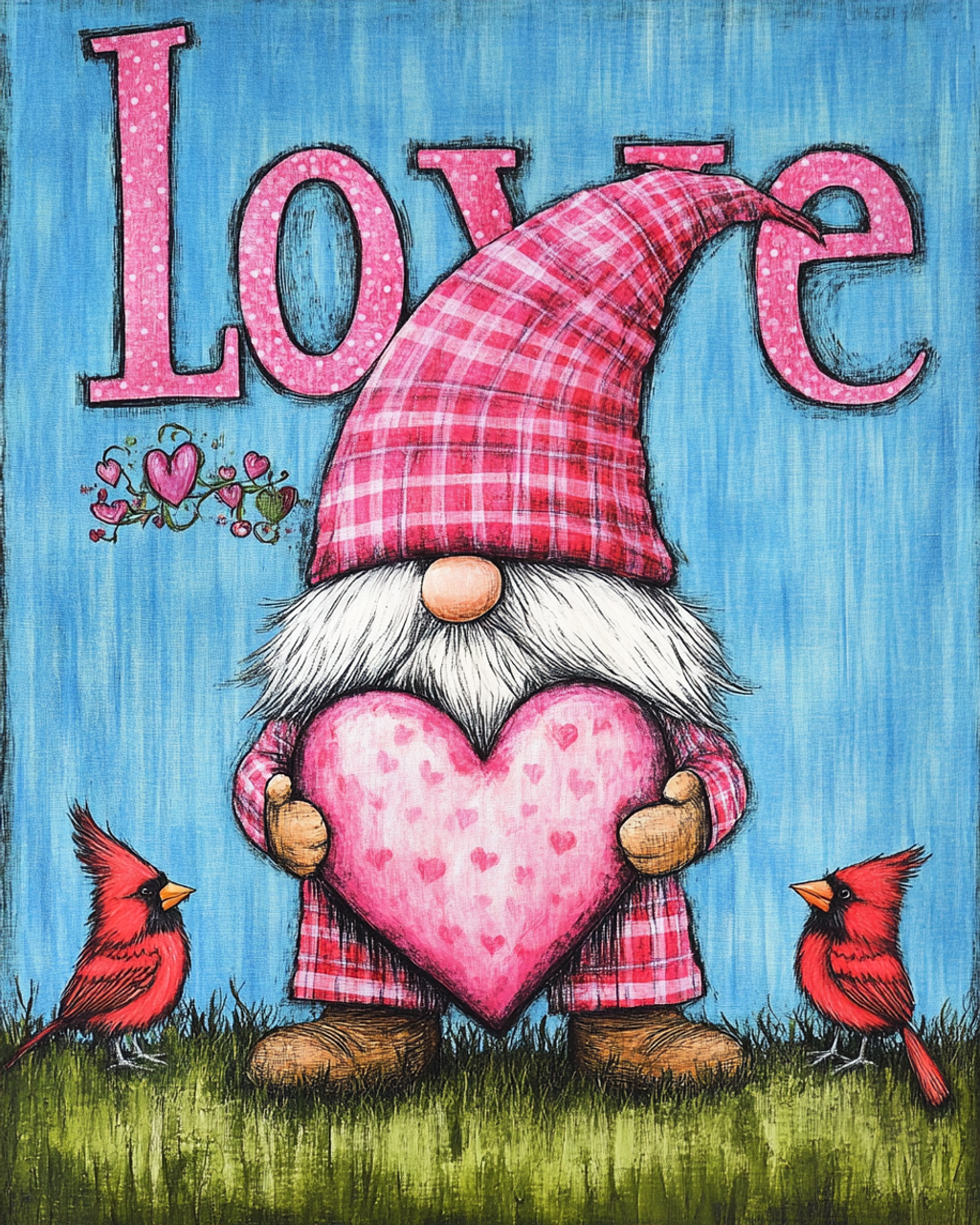 Paint by Numbers Kit LOVE