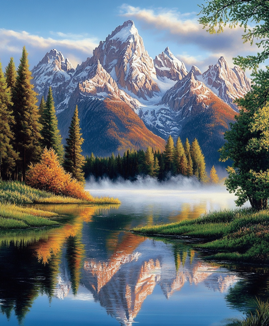 Paint by Numbers Kit Beautiful Scenery