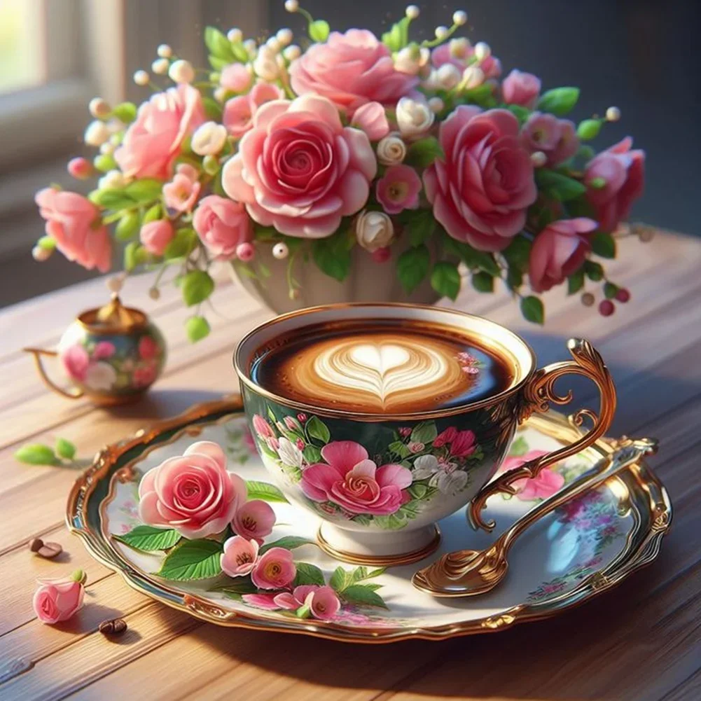 Paint by Numbers Kit Coffee