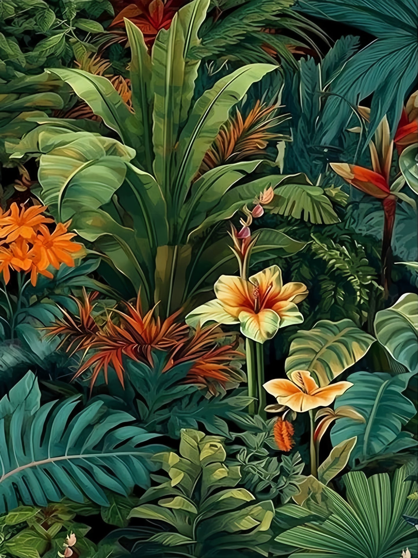 Paint by Numbers Kit Plants