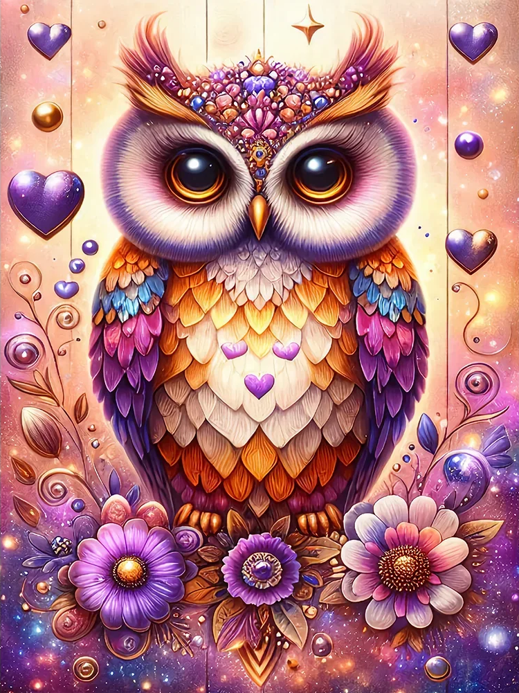 Paint by Numbers Kit Owl