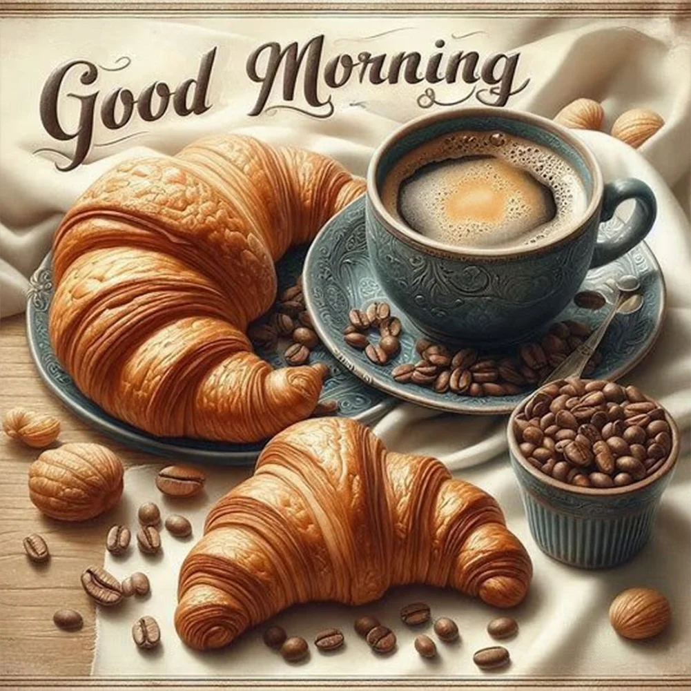 Paint by Numbers Kit Good Morning