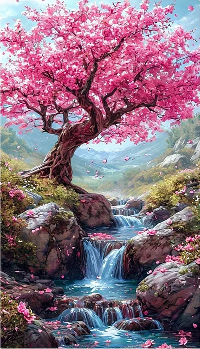 Paint by Numbers Kit Beautiful Scenery