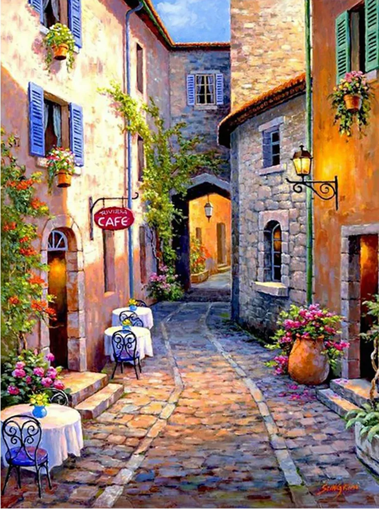 Paint by Numbers Kit Street View