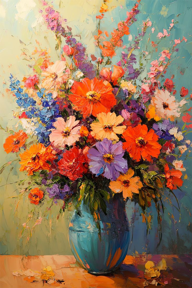 Paint by Numbers Kit Flowers