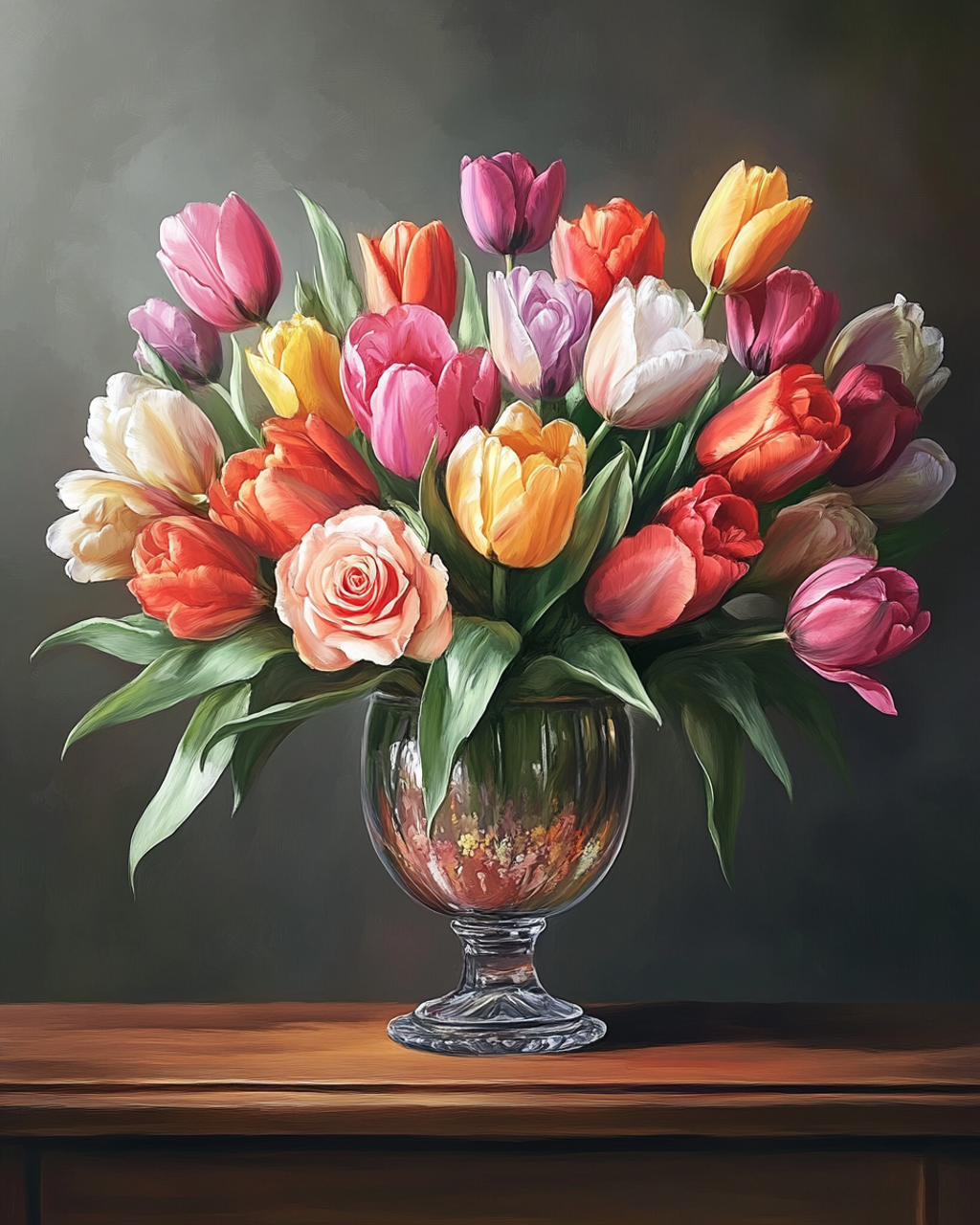 Paint by Numbers Kit Flowers