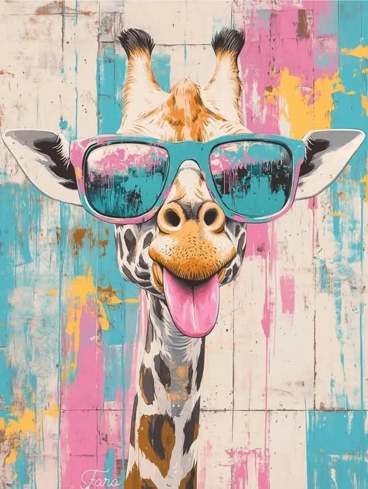 Paint by Numbers Kit Giraffe