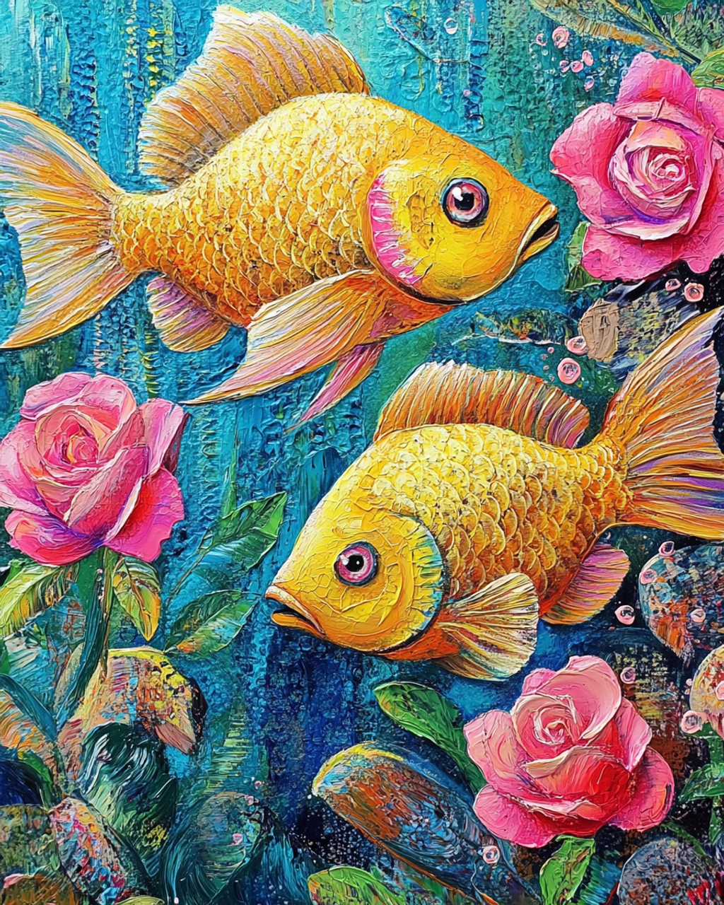 Paint by Numbers Kit Fish