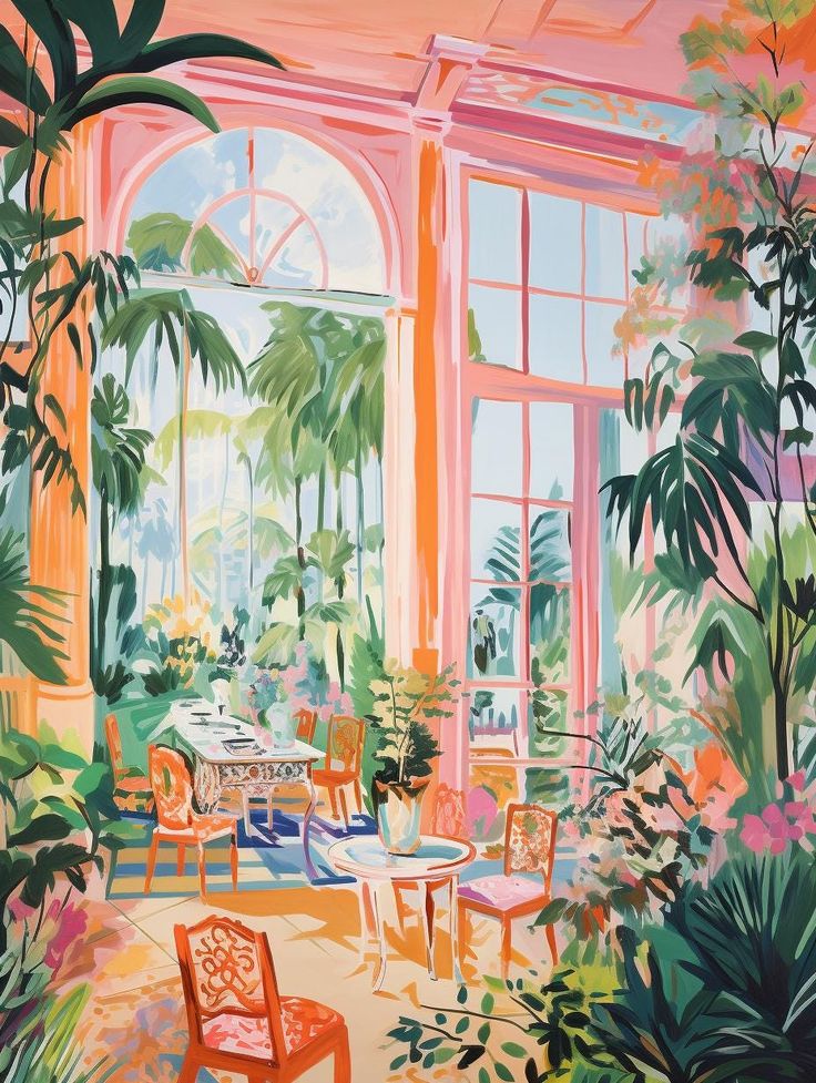 Paint by Numbers Kit Cozy Room