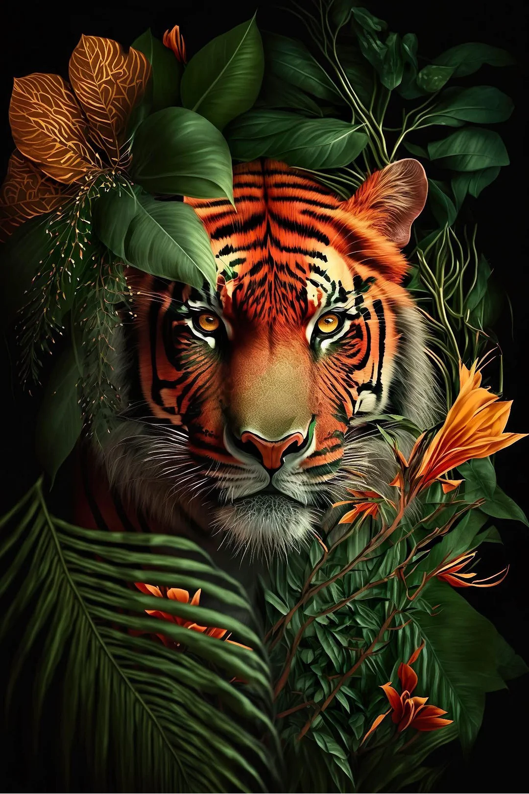 Paint by Numbers Kit Tiger