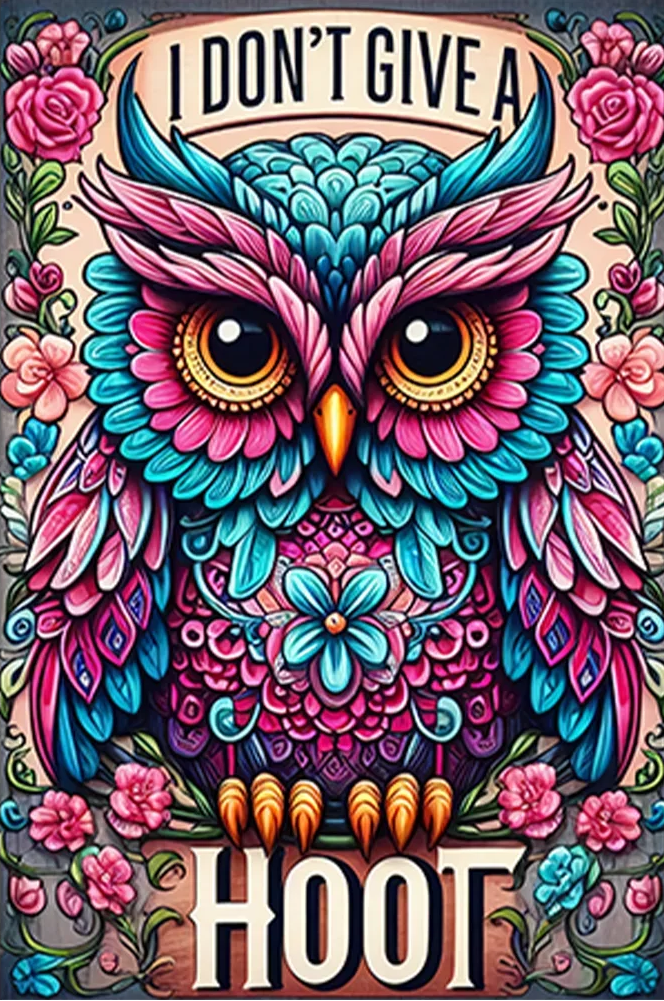 Paint by Numbers Kit Owl