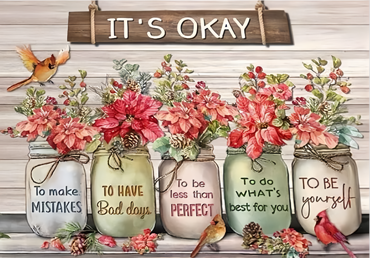 Paint by Numbers Kit It's Okay