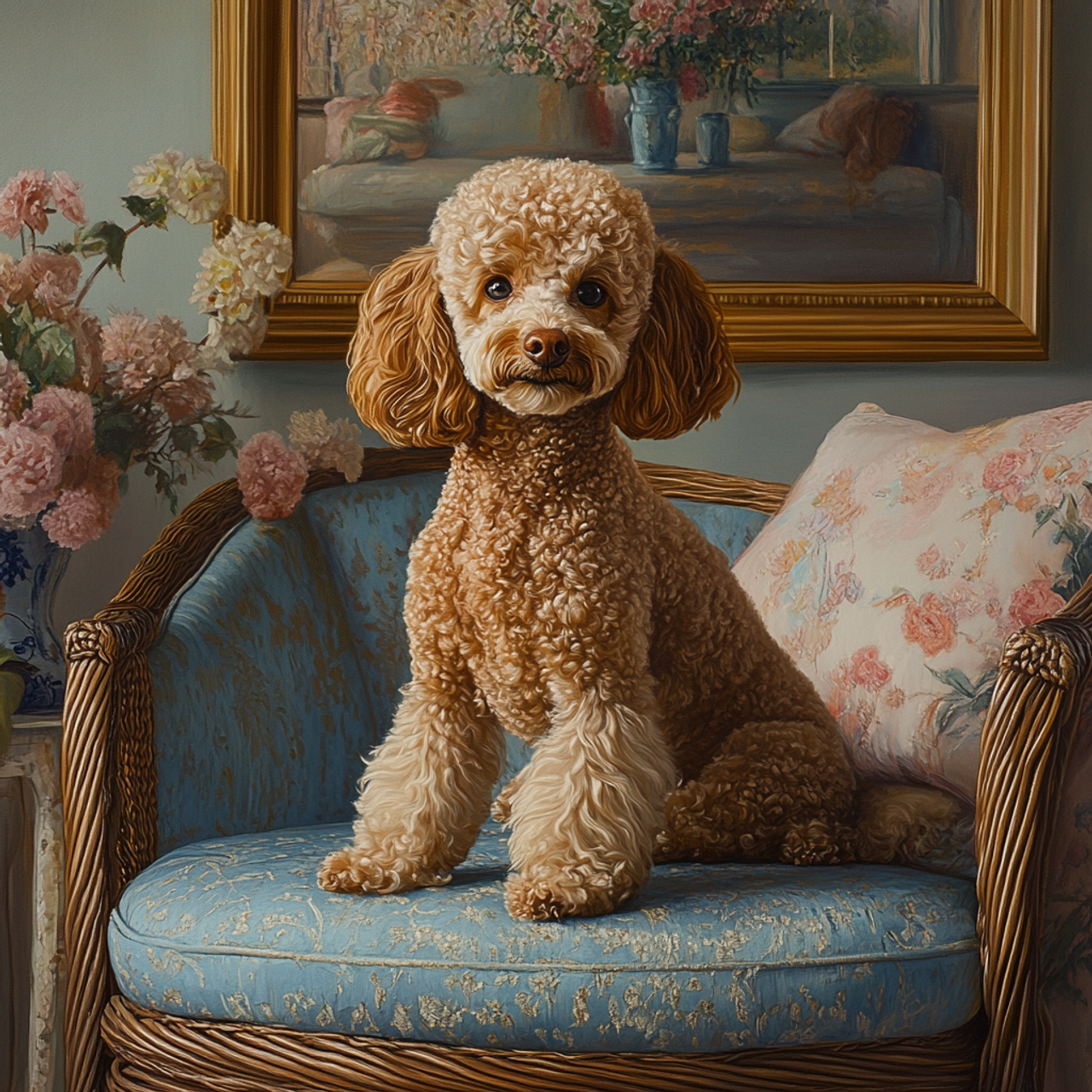 Paint by Numbers Kit Dog On The Sofa