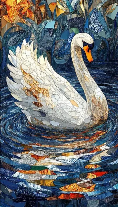 Paint by Numbers Kit Swan