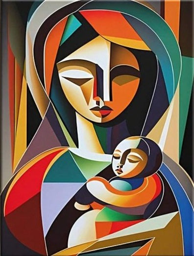 Paint by Numbers Kit Abstract Woman