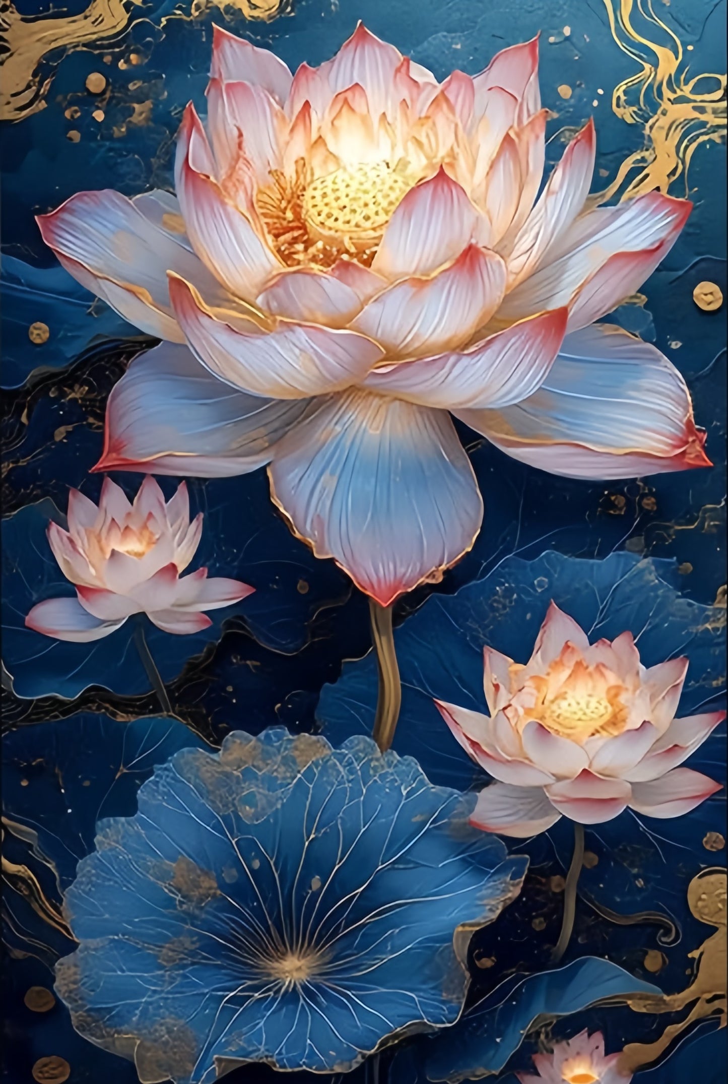 Paint by Numbers Kit Lotus