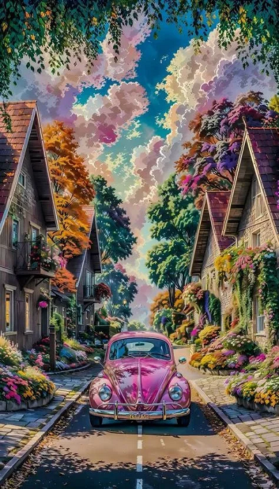 Paint by Numbers Kit Street View