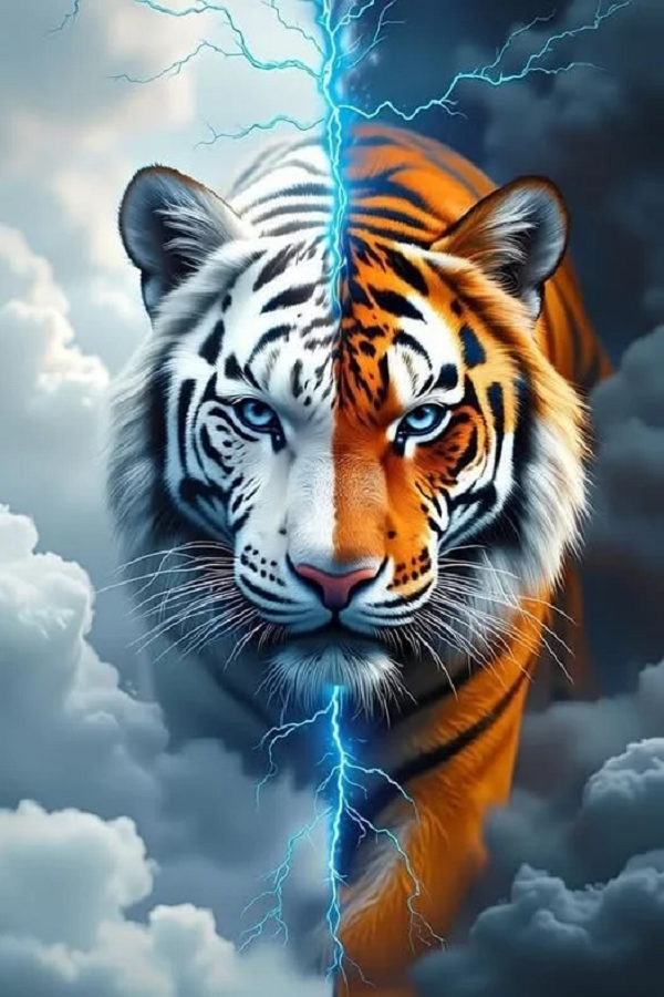 Paint by Numbers Kit Tigers