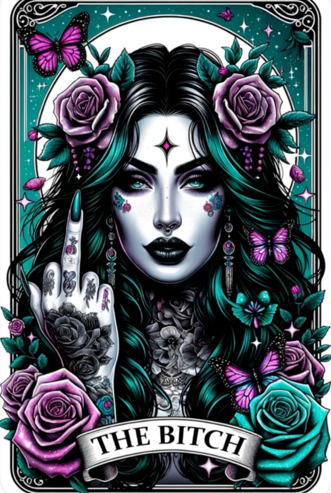 Paint by Numbers Kit Flower Women