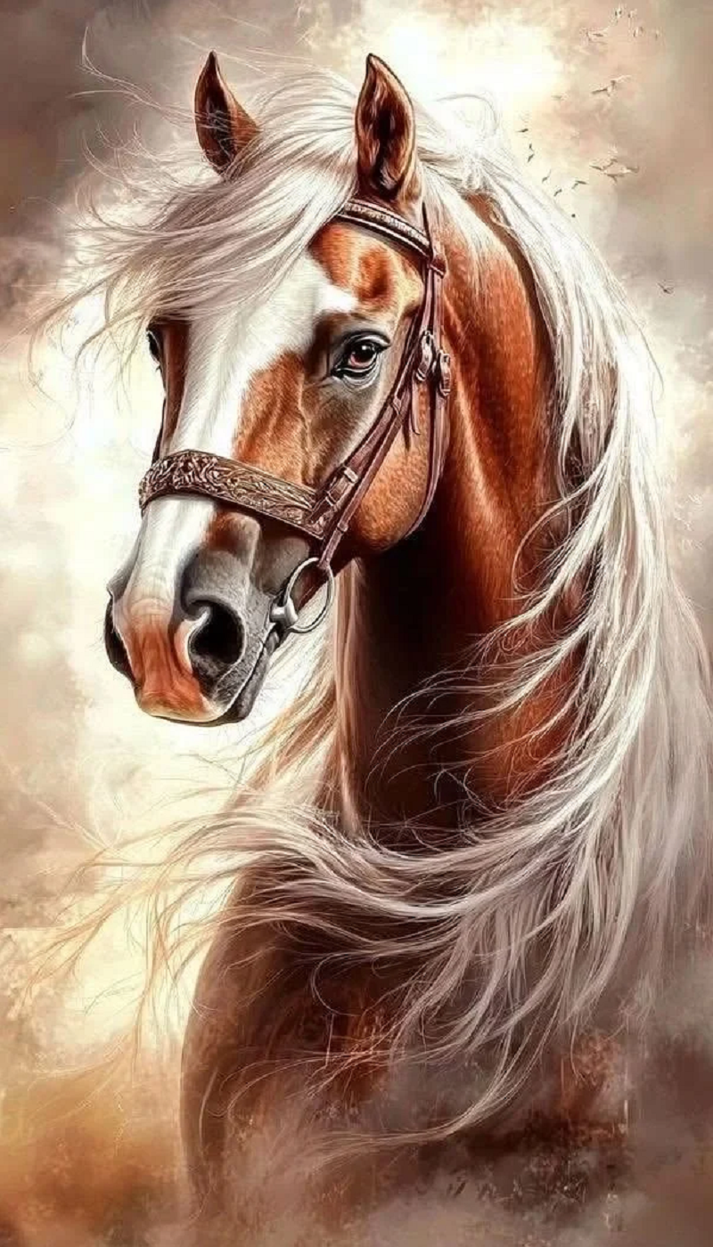 Paint by Numbers Kit Horse