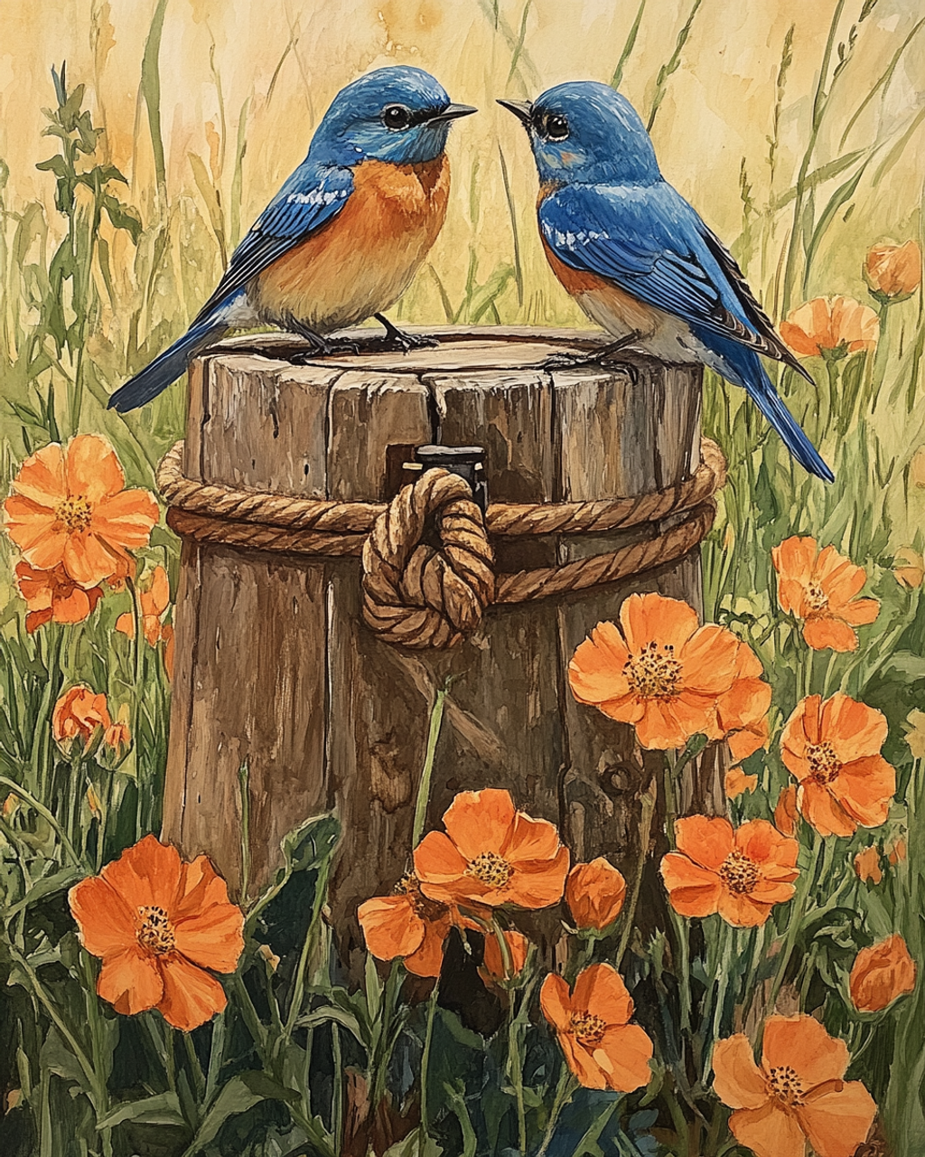 Paint by Numbers Kit Birds