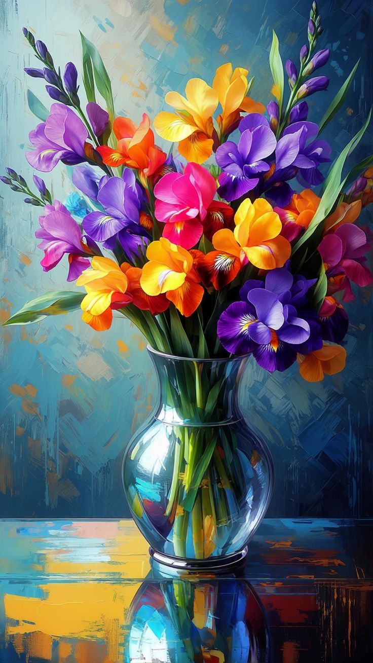 Paint by Numbers Kit Flowers