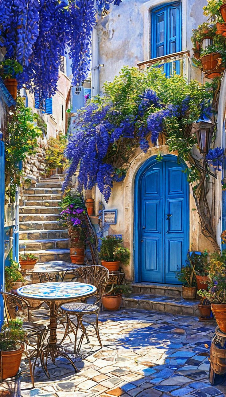 Paint by Numbers Kit Beautiful Street View