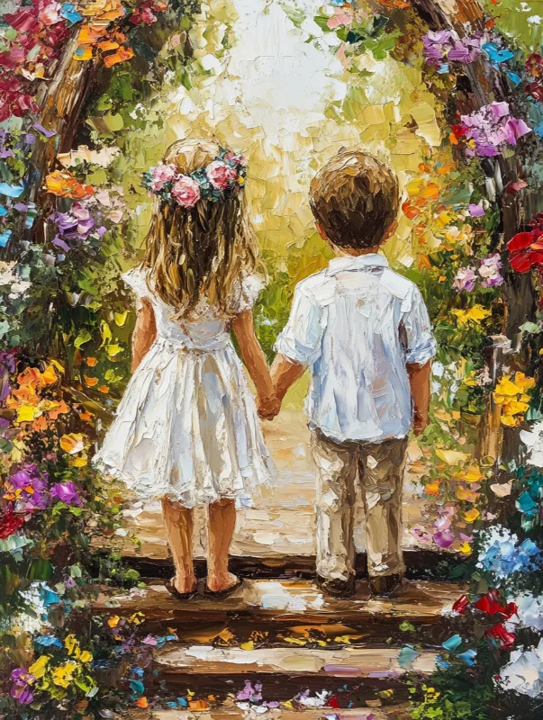 Paint by Numbers Kits Garden Kids