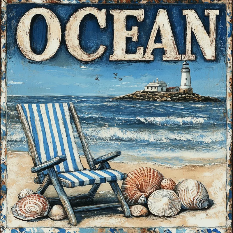 Paint by Numbers Kit OCEAN