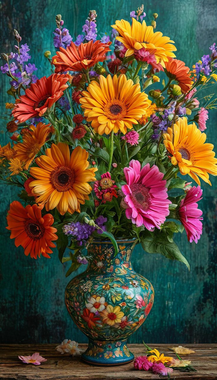 Paint by Numbers Kit Beautiful Flowers