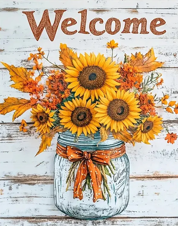 Paint by Numbers Kits Welcome
