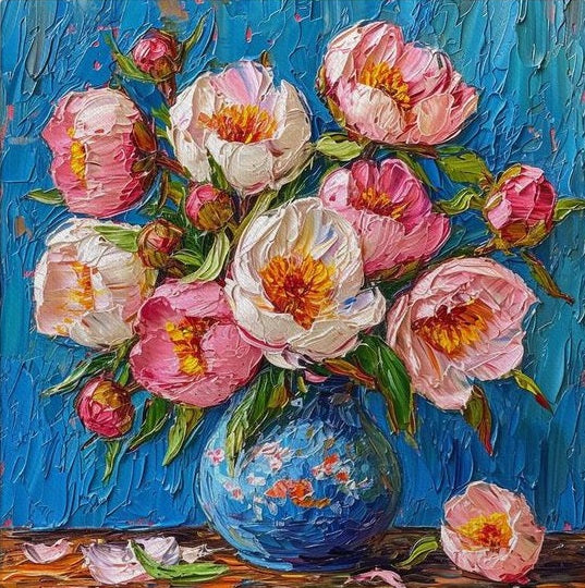 Paint by Numbers Kit Flowers