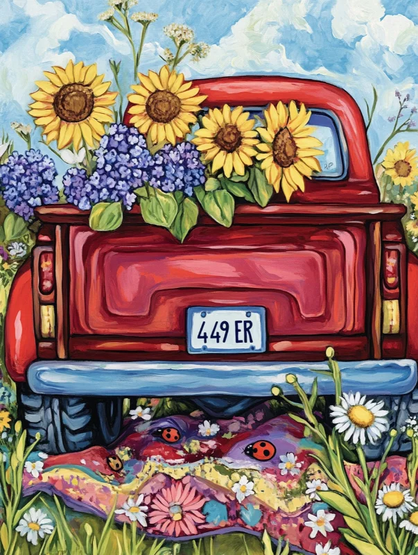 Paint by Numbers Kits Red Car