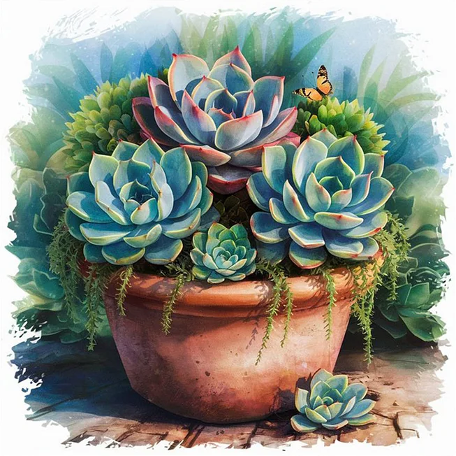 Paint by Numbers Kit Plant