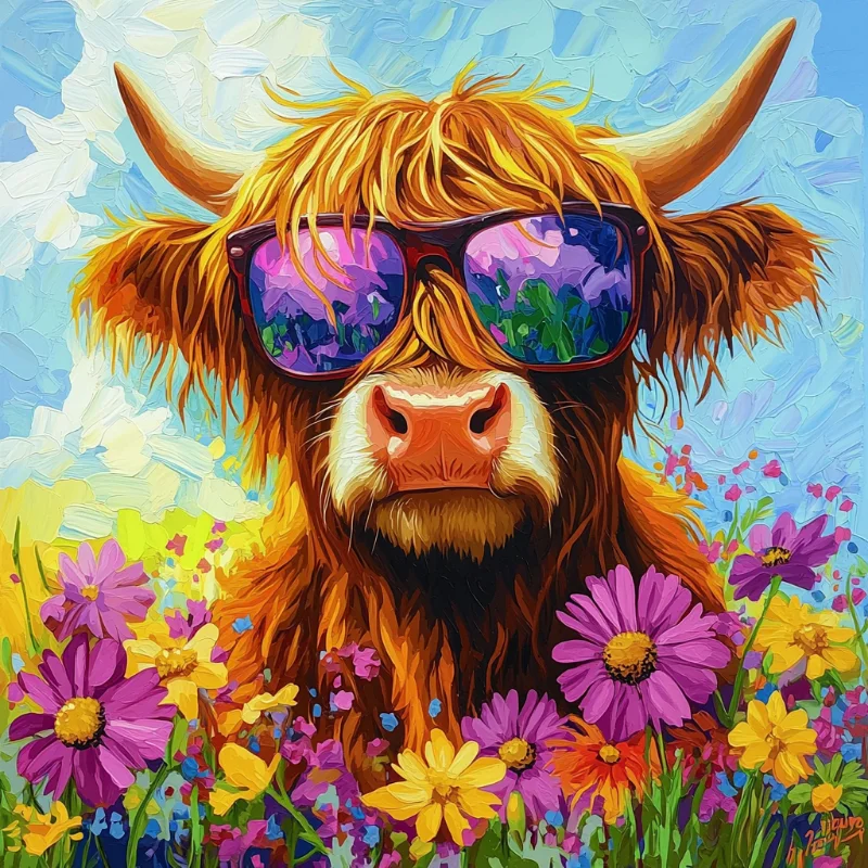 Paint by Numbers Kit Yak
