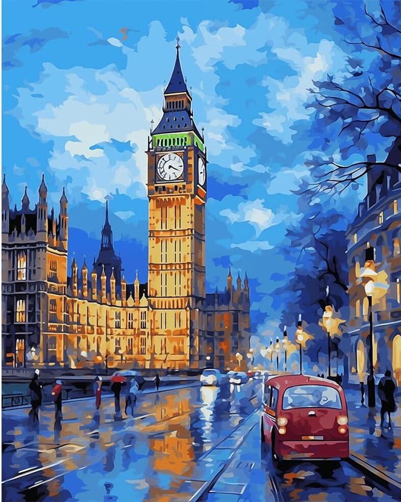 Paint by Numbers Kits Streetscape
