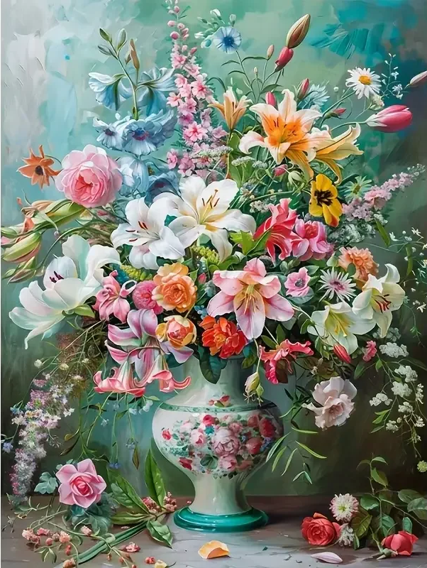 Paint by Numbers Kits Flowers