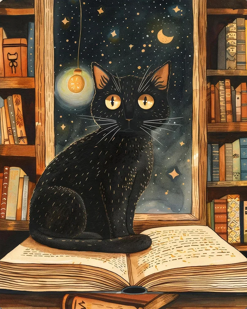 Paint by Numbers Kits Cat