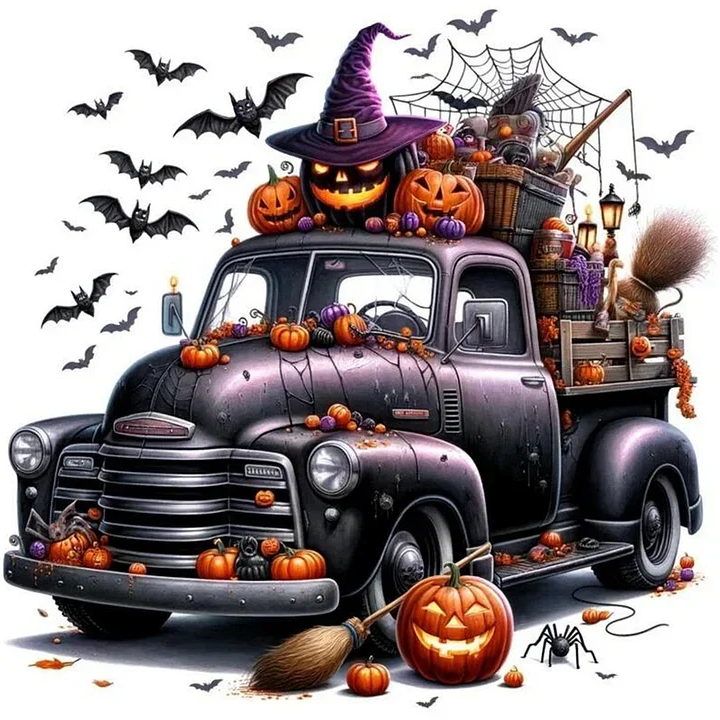 Paint by Numbers Kit Halloween