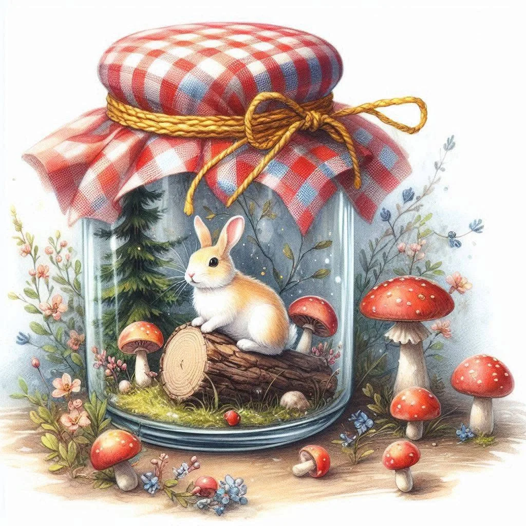 Paint by Numbers Kit Fairytale Bottle