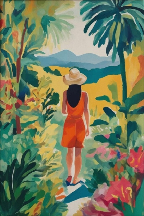 Paint by Numbers Kit The Woman in the Forest