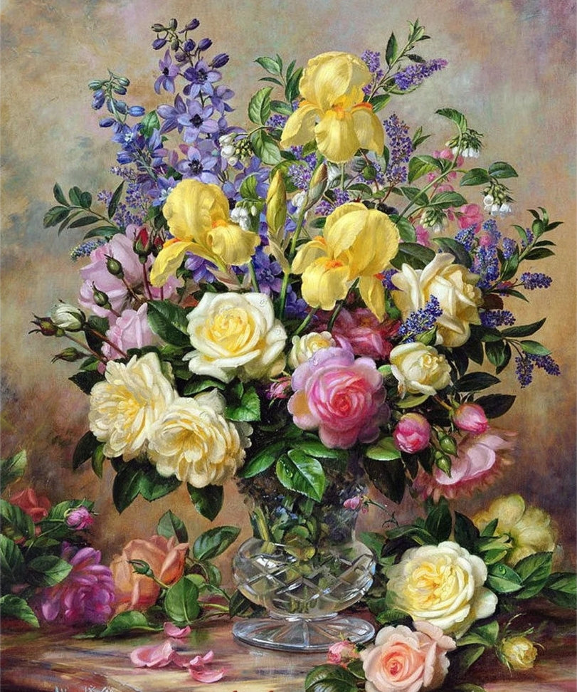 Paint by Numbers Kits Flowers
